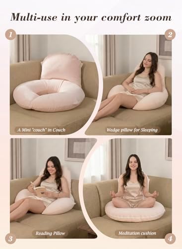 INSEN Wedge Pillow Set for Sleeping and After Surgery, Use for Acid Reflux - Image 5