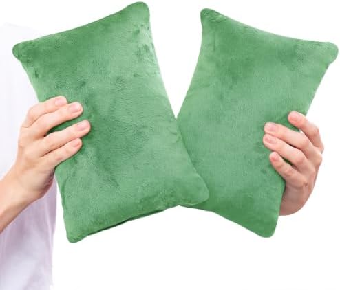 1 MIDDLE ONE 2 Pack Small Pillow, Memory Foam Mini Pillow 11 X 7 Inches by 1MIDDLEONE