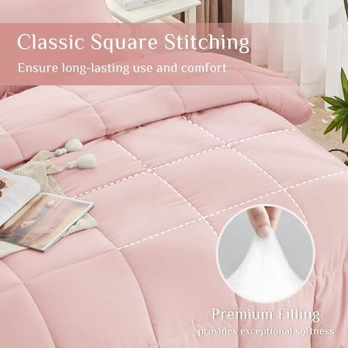 JOLLYVOGUE California King Comforter Set, Ultra-Soft Bed in a Bag Cal King Size - Image 3