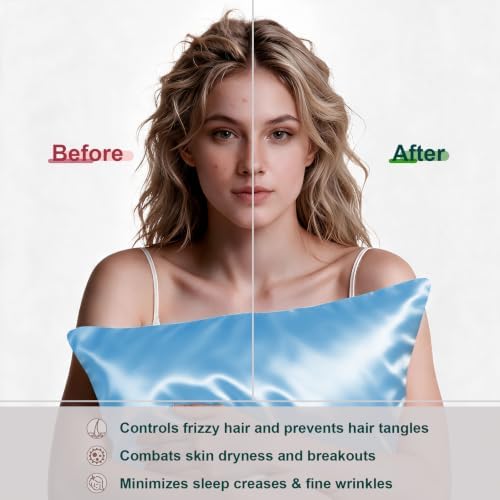 LYSHIN Silk Pillow Cases 2 Pack Standard Size - Image 4