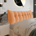 Headboard Pillow Queen, Bed Wedge Pillow Headboard Headrest by Bncktrd