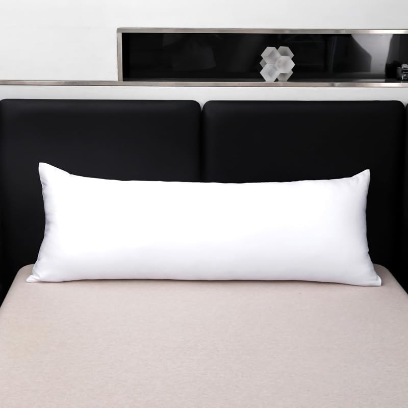 evoLive 100% Rayon Derived from Bamboo Cooling Breathable Body Pillow - Image 3