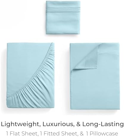 Mellanni Iconic 3-Piece, Ultra Soft Sheet Set - Image 3