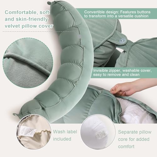 Peallow – Long Round Body Pillow - Image 4