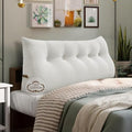WOWMAX Headboard Pillow Queen Bed Wedge Pillow Headboard by WOWMAX