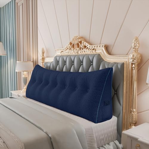 Triangle Reading Pillow XXLKing Size XXL Wedge Headboard Extra Large Back by Bncktrd