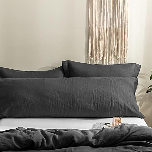 Simple&Opulence Body Pillow Cover 20" x 54", 100% Pure Linen, Ultra Soft and - Image 6