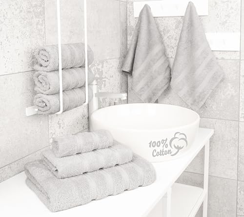 American Soft Linen 100% Cotton Luxury Turkish Towels, 6 Piece Towel Set - Image 2