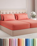 Split King 7 Piece Bed Sheet Set by CGKUnlimited