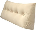 Peachwell Handmade Headboard Pillow- Triangular Wedge Support Large Bolster by PEACHWELL