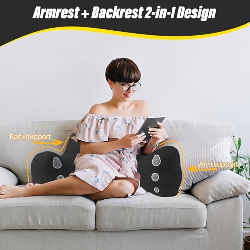 Reading Pillow for Sitting Up in Bed Couch - Image 5