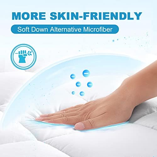 Full Mattress Pad Cover Pillow Top - Image 4