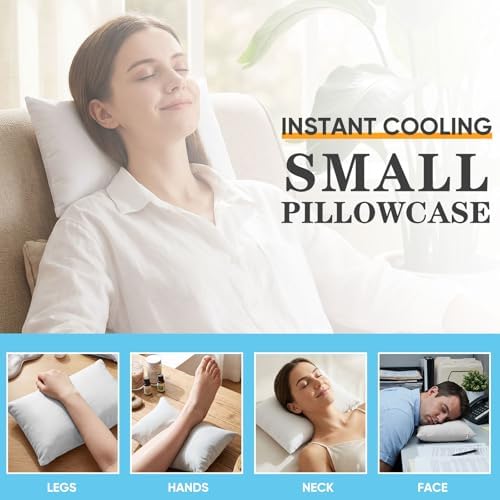 Hahafelt 2 Pack 13"x18" Cooling Small Pillowcase - Image 4