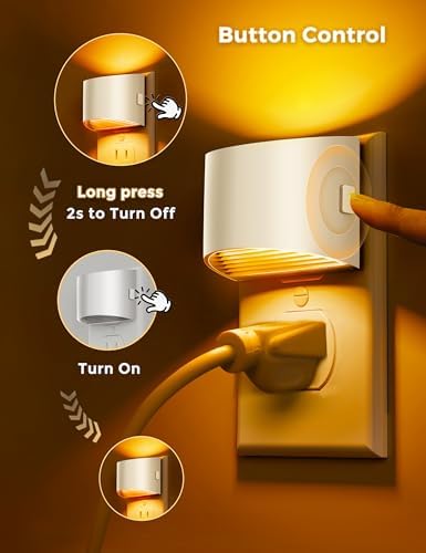 L LOHAS LED Night Light, Night Lights Plug into Wall with Dusk to Dawn - Image 4