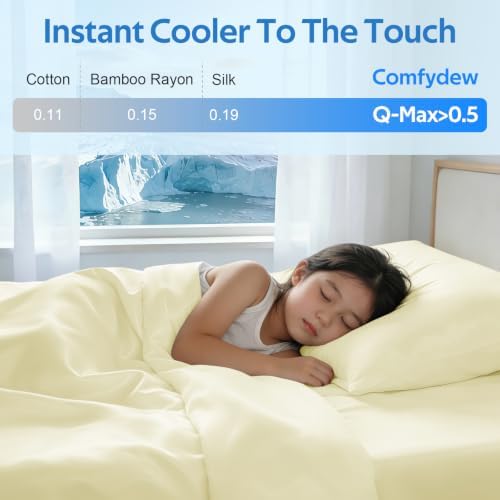 Cooling Comforter Queen Size Set 4 Pieces, Summer Blanket - Image 4