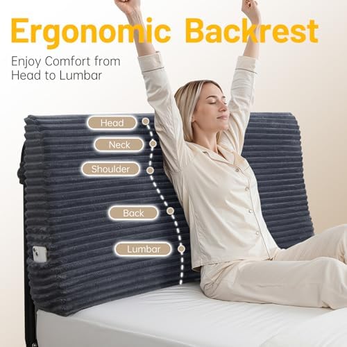 ENITYA Headboard Pillow Queen - Image 6