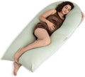 QUEEN ROSE Extra Long Body Pillow, Cooling Pregnancy Pillows by QUEENROSE