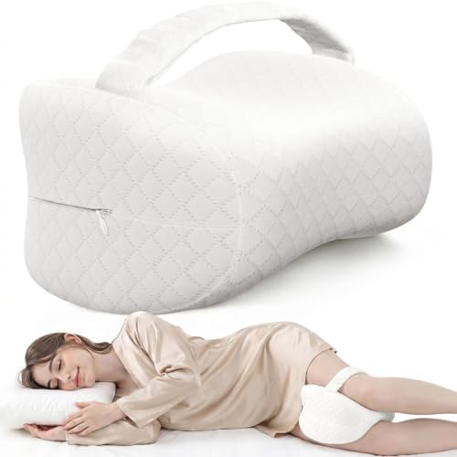 Memory Foam Knee Pillow for Side Sleepers by Unknown