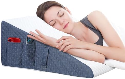 Welzona Wedge Pillow for Sleep Apnea, 10inch Bed Wedge by WelzonaDirect