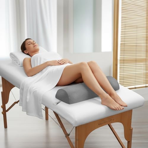 Saloniture Jumbo Half Round Massage Table Bolster Under-Knee Pillow Pad - Image 3