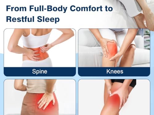UJPFEO Knee Pillow for Side Sleepers, Memory Foam Leg Pillow - Image 5