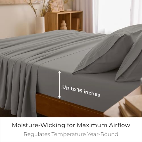 Mellanni Iconic 4-Piece, Ultra Soft Sheet Set - Image 4