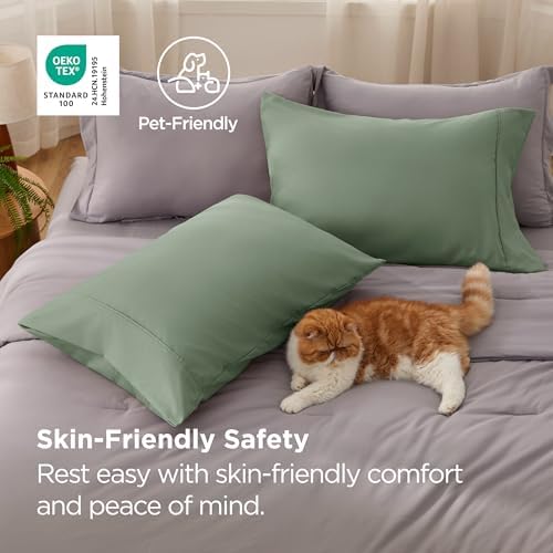 Bedsure Queen Pillow Cases Set of 2 - Image 4