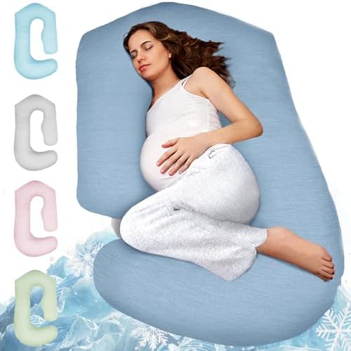 Pregnancy Pillows for Sleeping – 57-Inch Maternity Pillow for Pregnant Women by Pillani