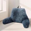 Nestl Fur Reading Pillow, Stylish Back Pillow by Nestl