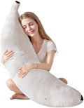 HIGOGOGO Banana Shape Memory Foam Body Pillow, Novelty Soft Long Stuffed Pillow by HIGOGOGO