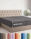 CGK Linens Extra Deep Split King Fitted Sheet Only by CGKUnlimited