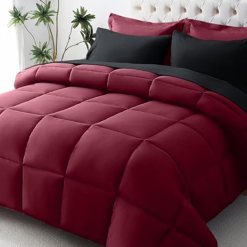 JOLLYVOGUE Twin XL Comforter Set, Ultra-Soft Bed in a Bag Twin XL Size 5 Pieces by JOLLYVOGUE