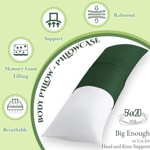 Ubauba Memory Foam Body Pillow - Image 3