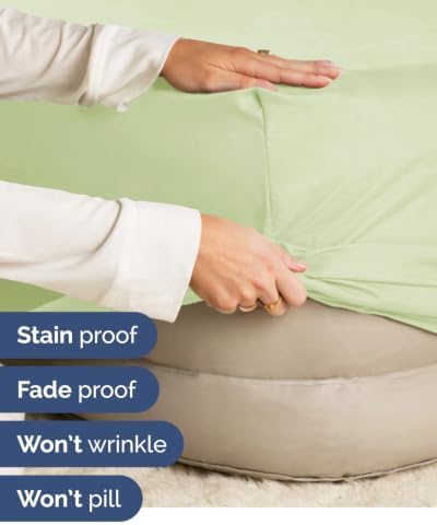 CGK Linens 2 Pack Extra Deep Twin Fitted Sheets - Image 5