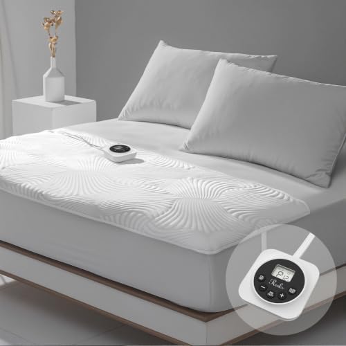 Heated Mattress Pad Foot King, 3D Air Fabric, Preheat & Memory by reaks