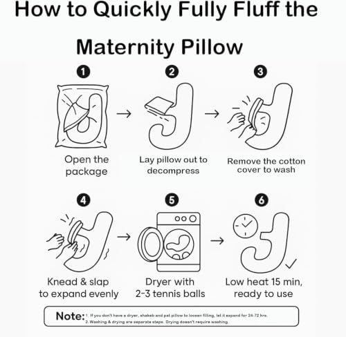 Pregnancy Pillows for Sleeping, Full Body Maternity Pillow - Image 5