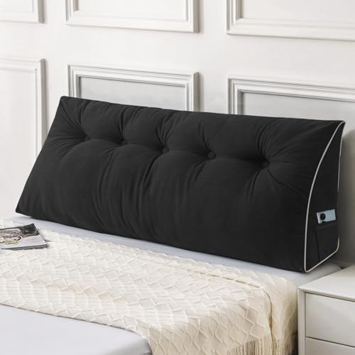 Sasttie Headboard Pillow Full, Wedge Pillow Headboard by SASTTIE