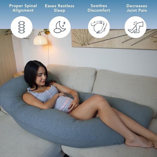 Pregnancy Pillow, Body Pillow, Side Sleeper Pillow - Image 6
