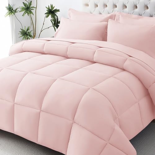JOLLYVOGUE California King Comforter Set, Ultra-Soft Bed in a Bag Cal King Size by JOLLYVOGUE