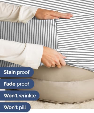 CGK Linens 2 Pack Extra Deep Full Fitted Sheets - Image 5