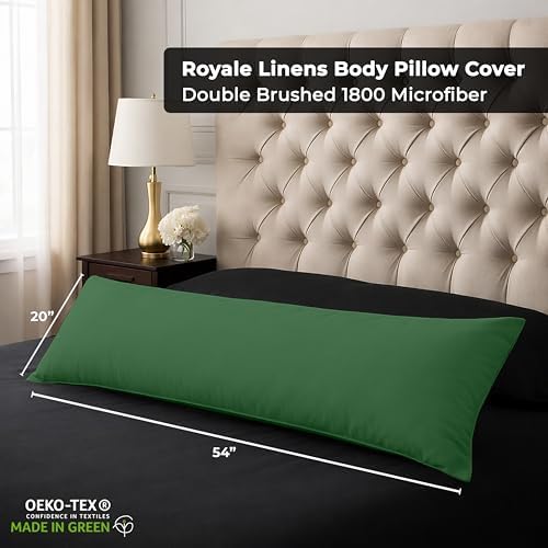 ROYALE LINENS 1800 Body Pillow Cover - Image 2