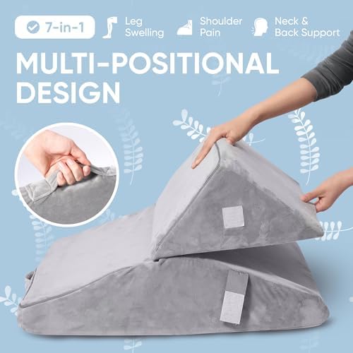 AllSett Health Adjustable Bed Wedge Pillow - Image 4
