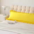 Ruffled Body Pillow Shams, 1 Pack, 20x54 Inches by Aerlomi