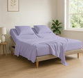 4 Piece Flex Head King Sheet Set 34" Top, 100% Egyptian Cotton by COTTINGON