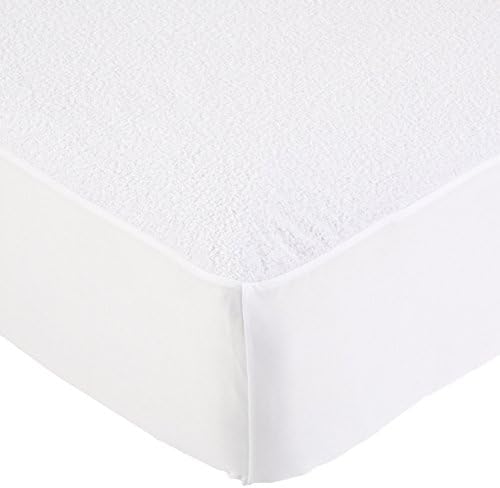 Amazon Basics Waterproof Breathable Mattress Protector, King Size, 18 inch Deep - Image 3