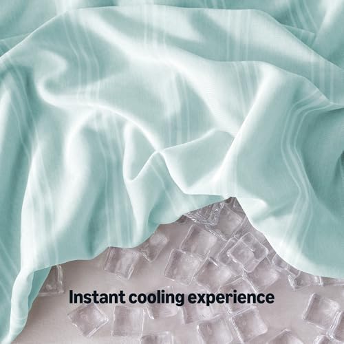 Amazon Basics Stripe Cooling Pillow Cases - Image 3