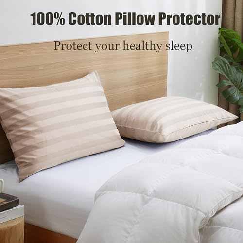 100% Cotton Zippered Body Pillow Protectors 1 Pack - Image 7