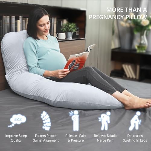 MOON PARK Pregnancy Pillows for Sleeping - Image 4