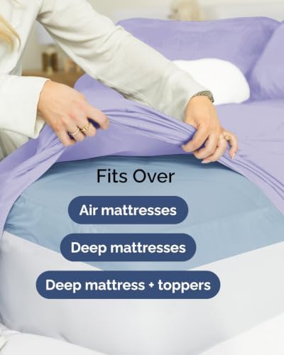 Extra Deep Flex Top Split Head King Sheet Set - Image 6