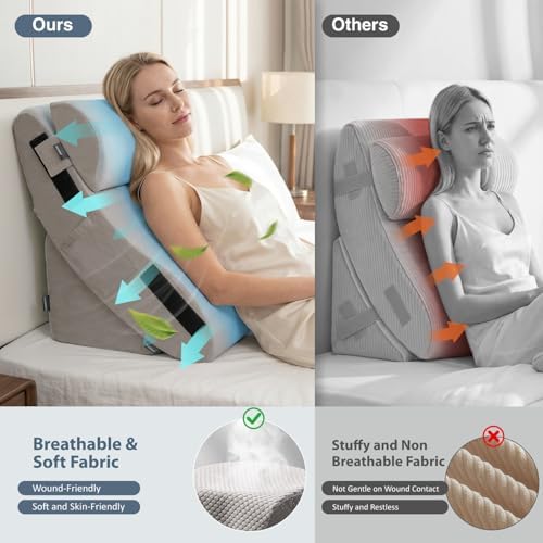 FifthQuarter 6PCS Orthopedic Wedge Pillow Set - Image 5